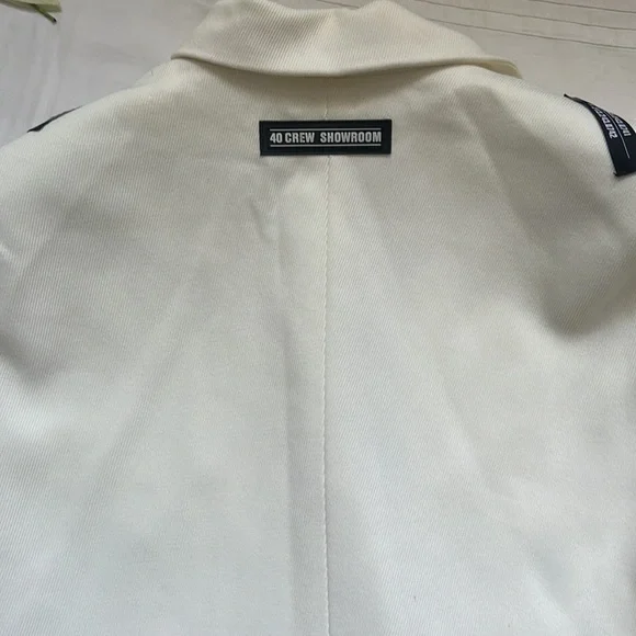 40 Crew White Lead Blazer Jacket - Picture 12 of 15